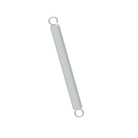 Extension Spring, O= .120, L= 1.38, W= .016
